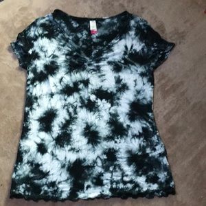 Tie-Dye V-Neck